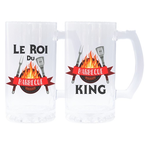 Bière Le Roi du BBQ/BBQ King *PERSONNALISABLE*